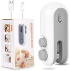 Nestro Mini Bag Sealer — 2-in-1 USB Rechargeable Heat Sealer & Cutter